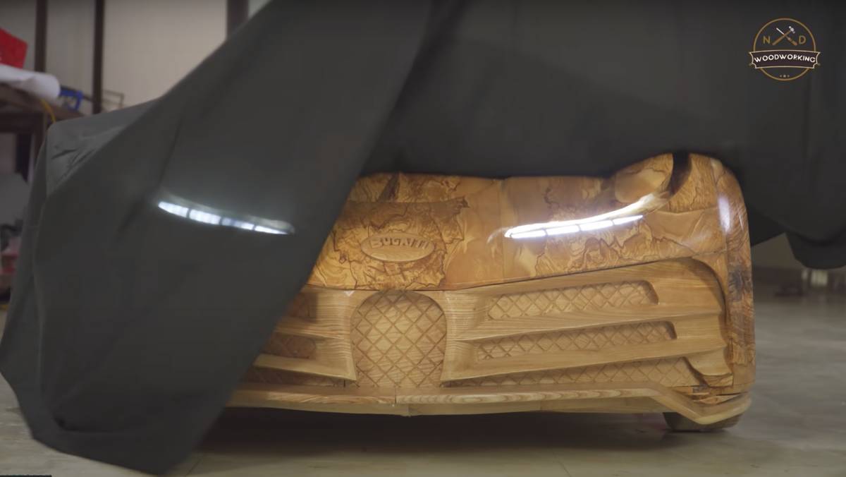 Drewniane Bugatti Centodeci