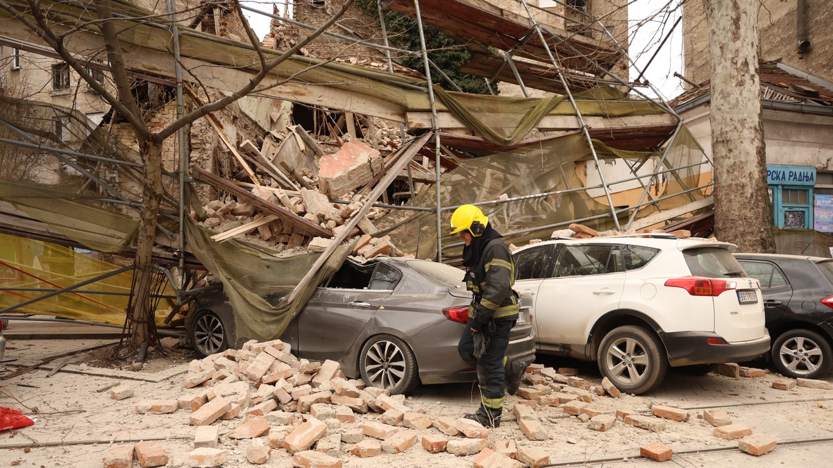 Srušila se građevinska skela 