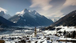 Austria - zima w Dolinie Sztubajskiej (Stubaital) - Fulpmes