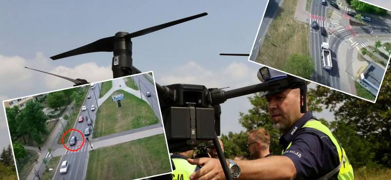 Absurdalne zachowania polskich kierowców. Policja publikuje nowe nagrania z dronów