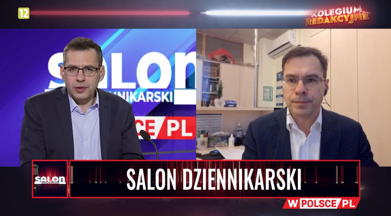 Jacek i Michał Karnowscy w programie "Salon dziennikarski" (30.12.2023)