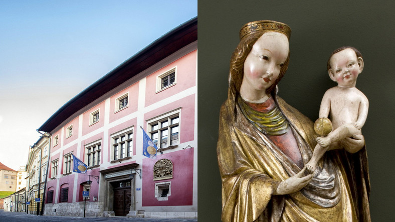 Pałac Biskupa Erazma Ciołka w Krakowie i Madonna z Krużlowej
