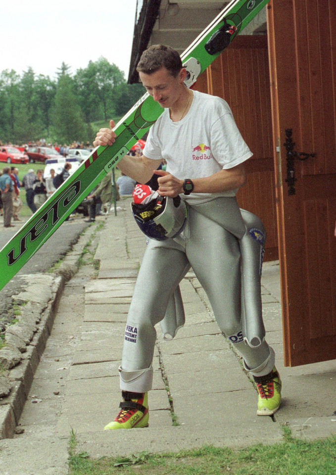 Adam Małysz w 2000 roku