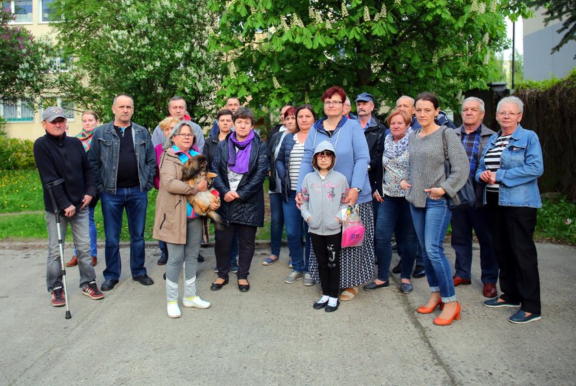 Protest mieszkańców Bałut. Nie chcą likwidacji parkingu