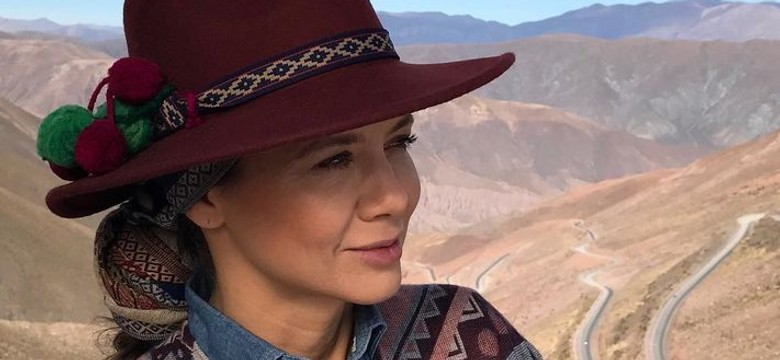 Kinga Rusin w bajkowej scenerii na planie nowego "Agenta"