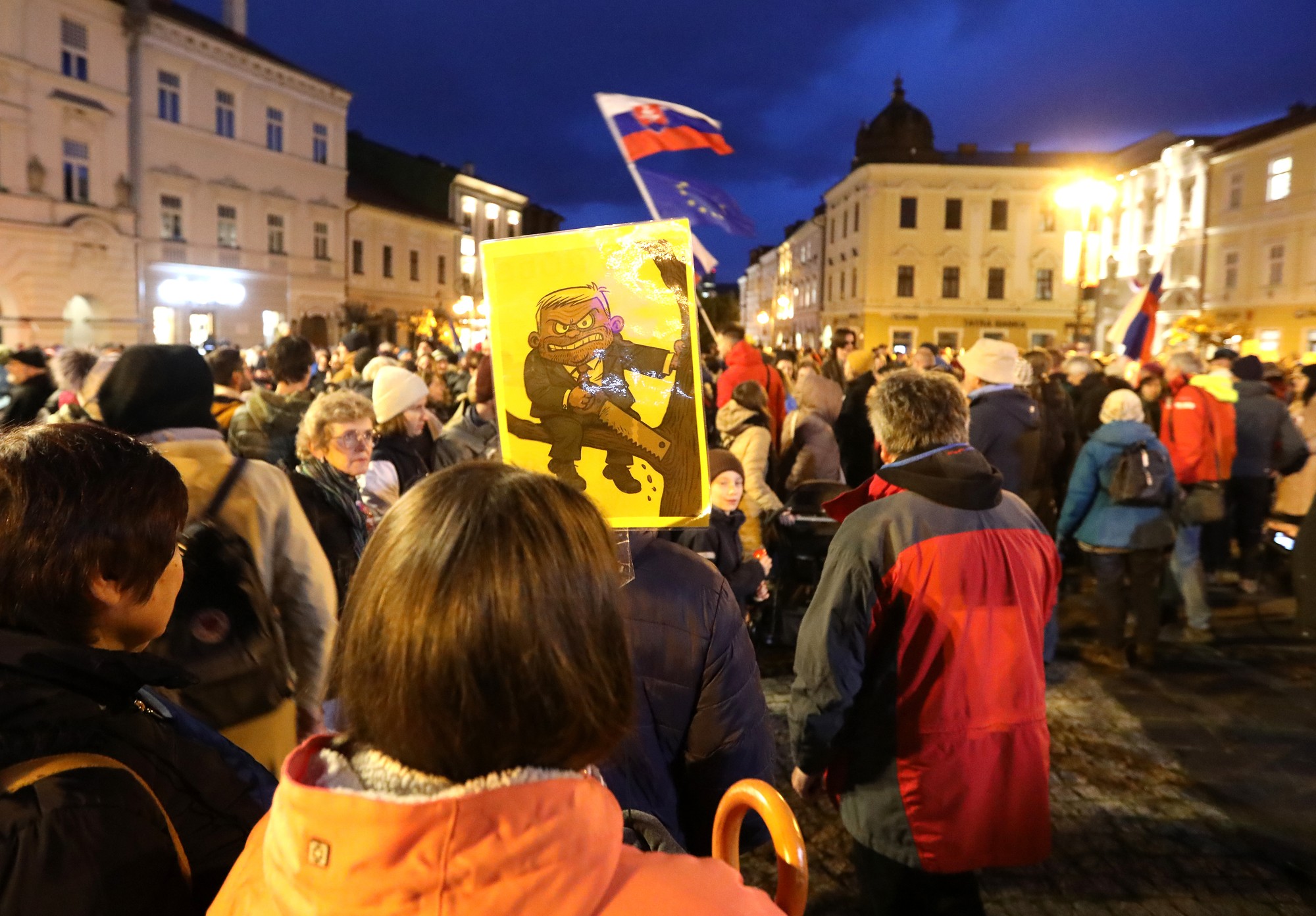 36. výročie Nežnej revolúcie v Banskej Bystrici.