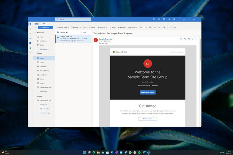 Nowy Outlook dla Windows