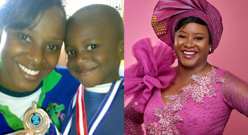 Kanze Dena's sweet message to son Amani as he turns 16-years-old