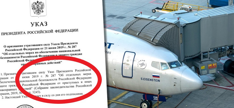 Władimir Putin zniósł zakaz bezpośrednich lotów do Gruzji