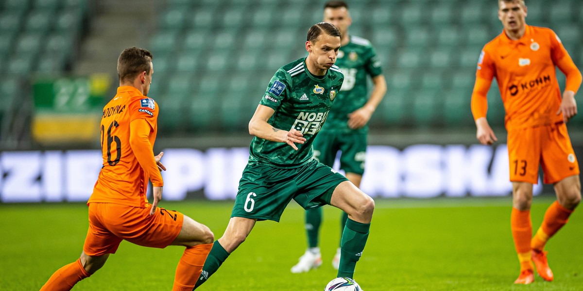 30.04.2021 WKS SLASK WROCLAW - KGHM ZAGLEBIE LUBIN PKO BANK POLSKI EKSTRAKLASA PILKA NOZNA