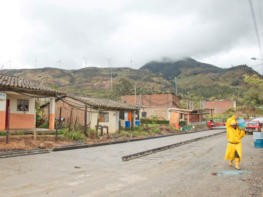 A town in Loja, Ecuador.