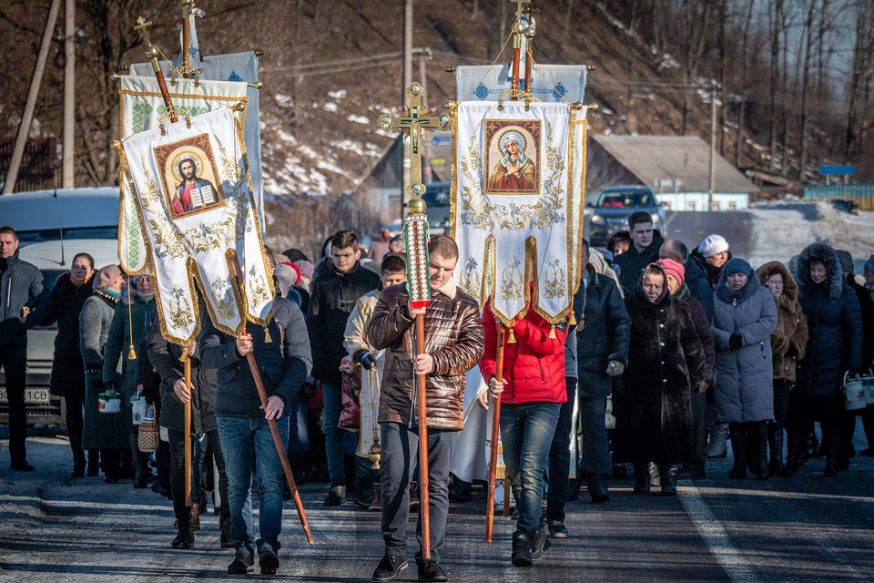 Mistyczne święto Jordanu na Ukrainie