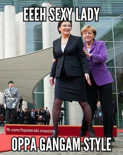 mem z Ewą Kopacz / Hipsterski maoizm