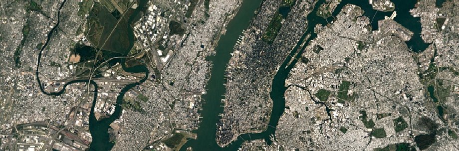 Nowy Jork na nowych zdjęciach satelitarnych z Google Earth