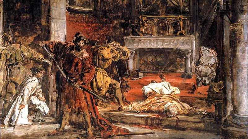Zabójstwo biskupa Stanisława (obraz Jana Matejki)
