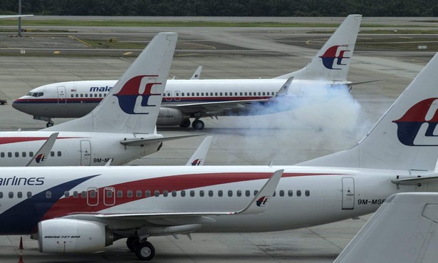 Samoloty Malaysia Airlines. Fot. AHMAD YUSNI/PAP/EPA