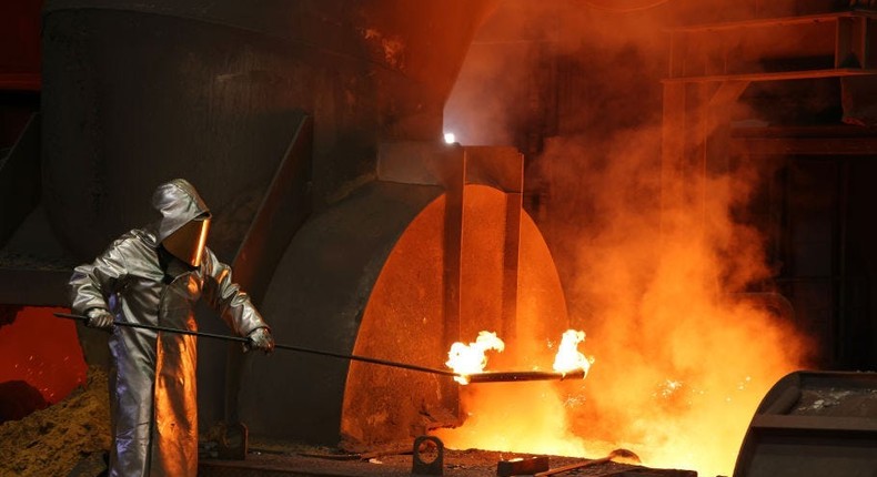 If the steel industry were a country, it'd be the third-largest emitter behind China and the US.Sean Gallup/Getty Images