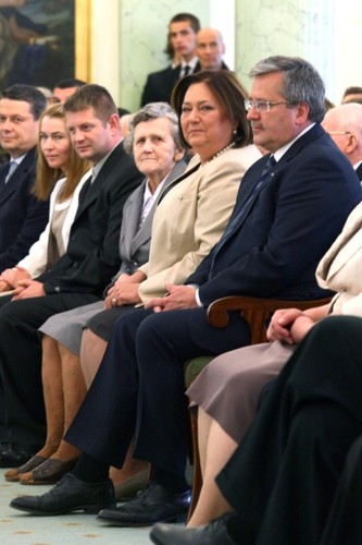 Anna i Bronisław Komorowscy