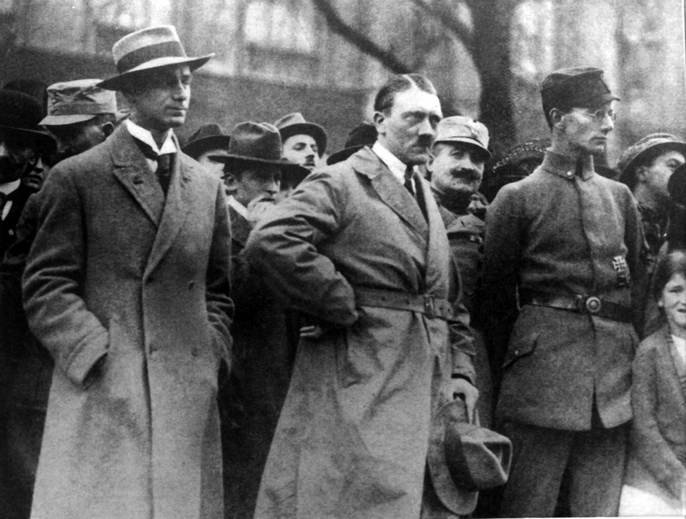 Adolf Hitler w Monachium w 1923 roku