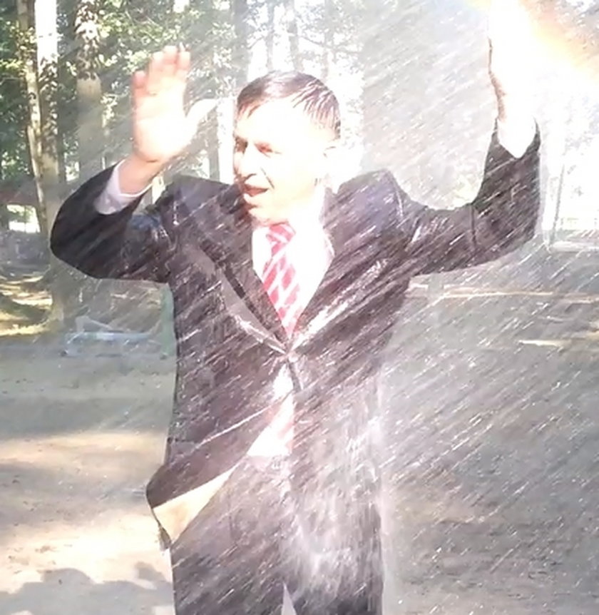 Splash prezydenta Piły