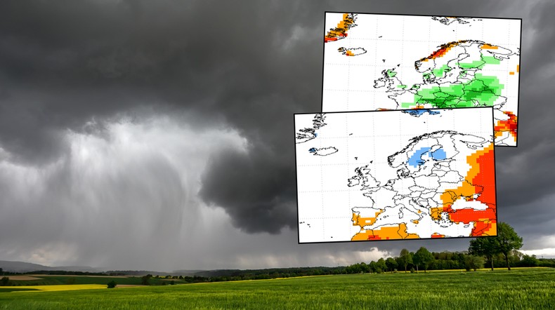 Mamy najnowszą prognozę na kwiecień. Okresami może nas niemiło zaskoczyć (mapy: NOAA)