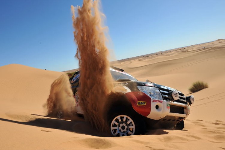 Piach i pot - to czeka Małysza na trasie rajdu Dakar