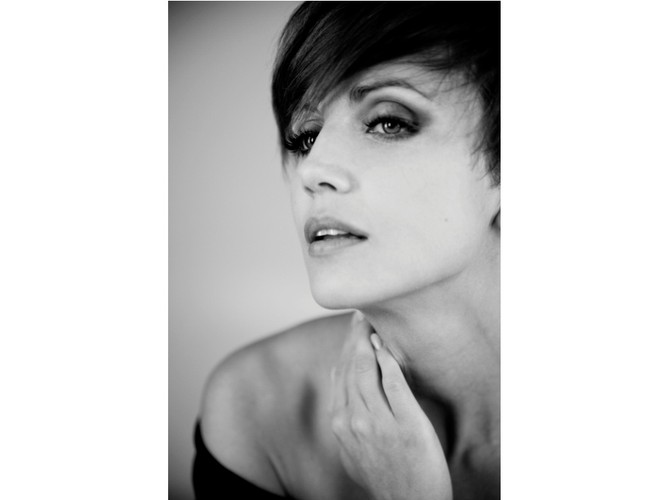 Kasia Zielińska jako top modelka w sesji wykorzystanej w filmie 'Listy do M.'