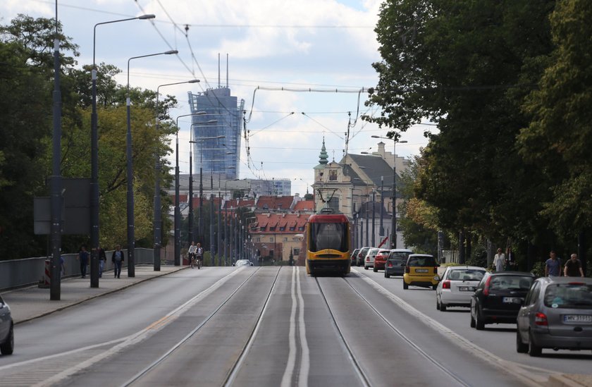 Tramwaje nie jadą na pl. Wileński