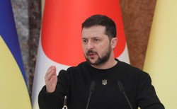 "Rosja ze zwierzęcą brutalnością ostrzeliwuje to miasto". Zełenski pokazał porażające nagranie