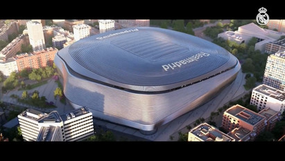 Mintha a jövőből érkezett volna a  Real Madrid új stadionja – videó