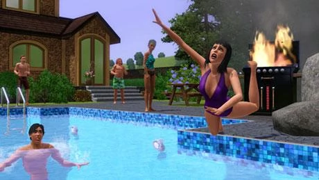 Screen z gry "The Sims 3" (w wersji na konsole X360 i PS3)