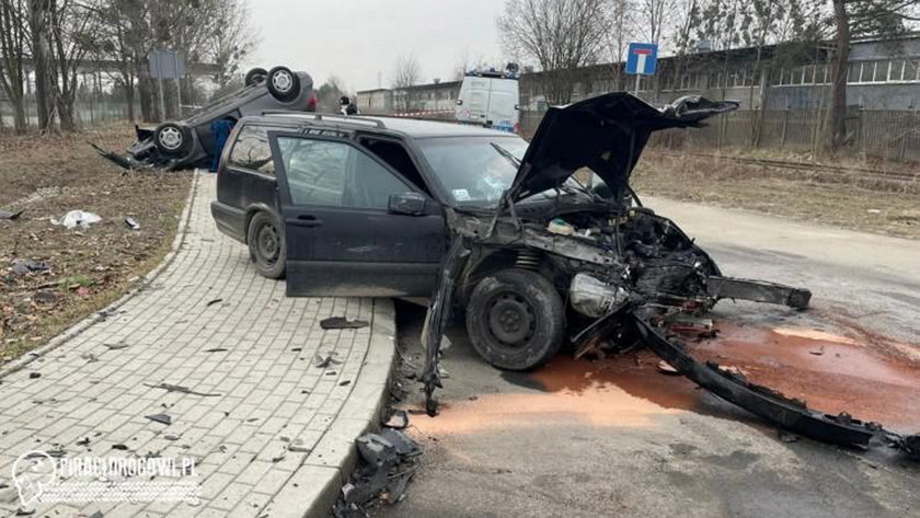 Groźny wypadek w Opolu. Siła uderzenia była ogromna!