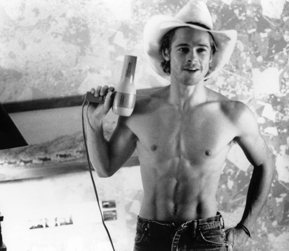 Brad Pitt w pierwszej ważnej roli w filmie 'Thelma and Louise' w 1991 roku