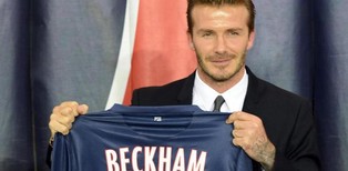 David Beckham będzie teraz grał w Paris Saint Germain