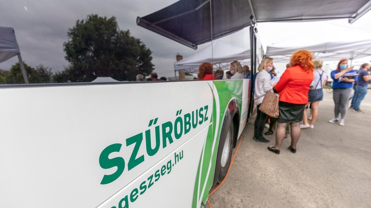 szűrőbusz, szűrés, Müller Cecília, daganat