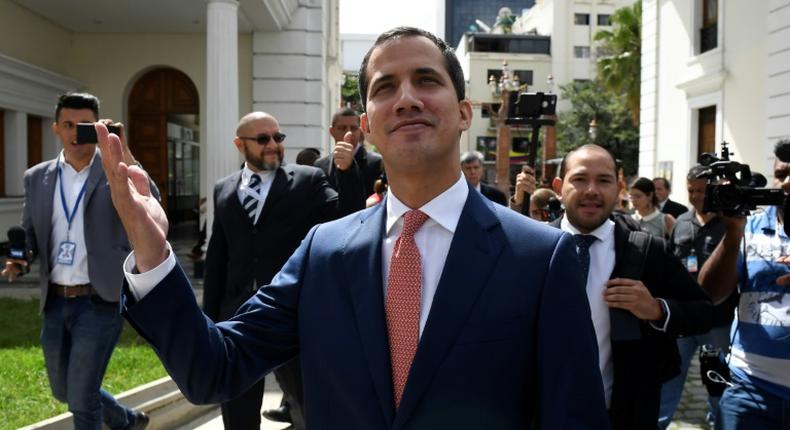 Venezuela's opposition leader Juan Guaido is confident the government will return to the negotiating table to seek a solution to the country's political crisis