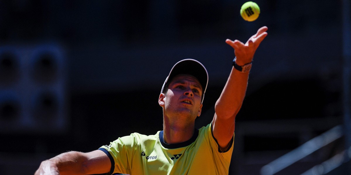 Hubert Hurkacz i John Isner odpadli w półfinale debla w Madrycie.