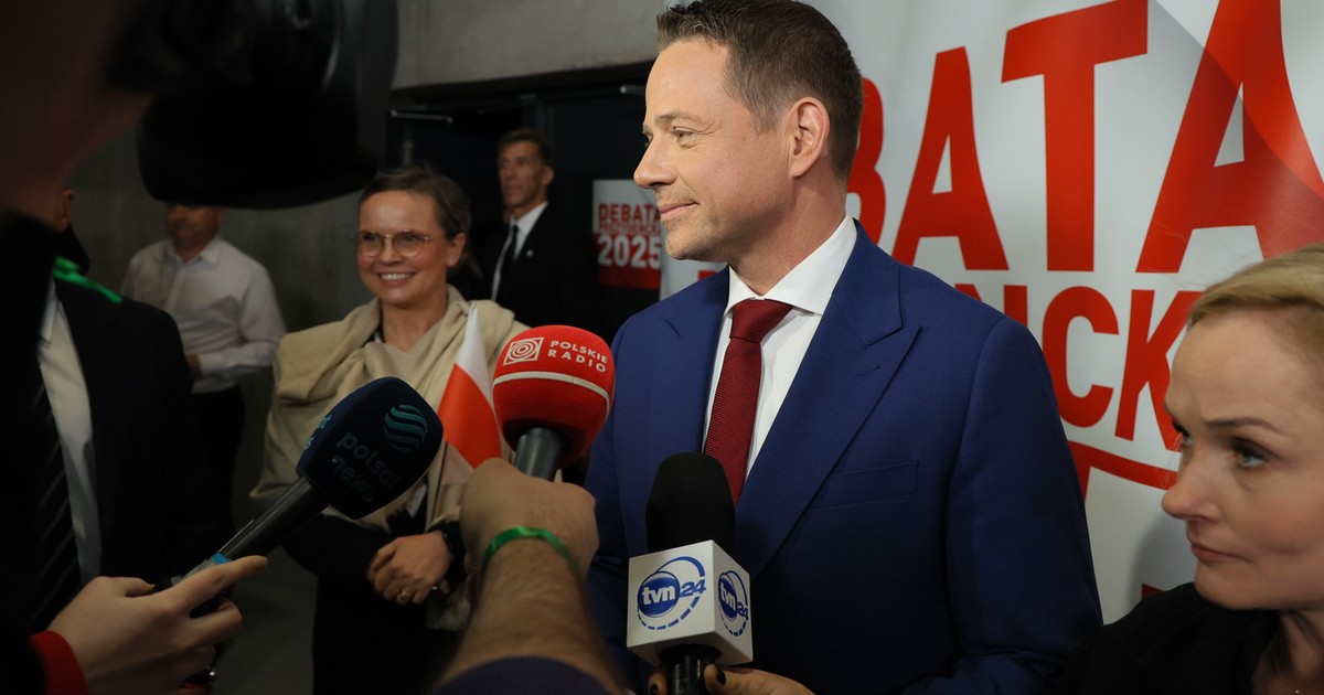 RafałTrzaskowskiは議論の後に話しました。彼はカロル・ナウロッキーを襲った