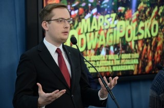 Marsz narodowców. Winnicki o 'lewicowo-liberalnej gangrenie' i 'raku multikulturowym'