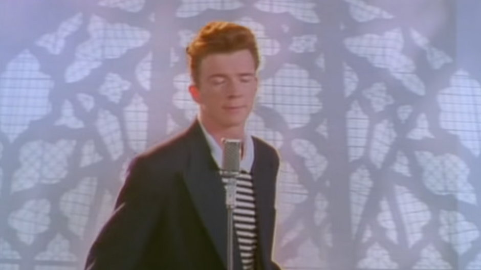 Never Gonna Give You Up Ricka Astleya z miliardem odtworzeń na YouTube