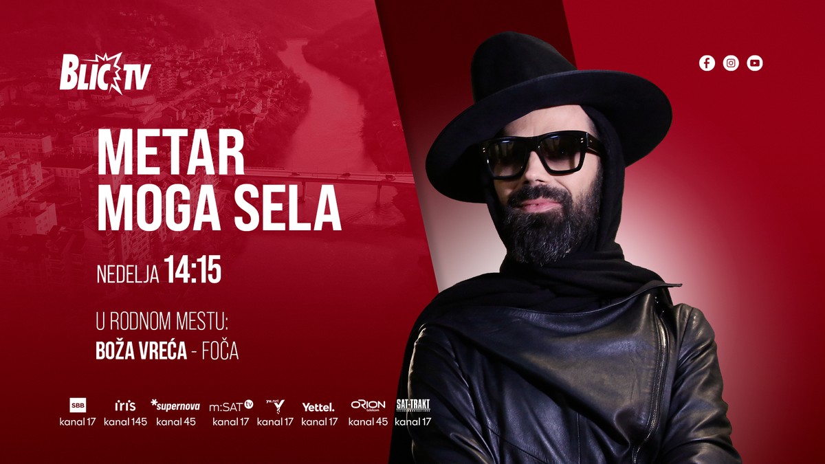 Božo Vrećo, emisija "Metar moga sela"