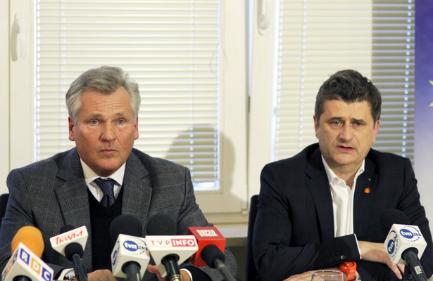 Janusz Palikot i Aleksander Kwaśniewski