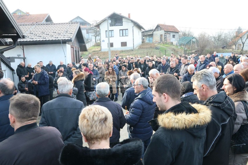 Saša Kulišić, sahrana, Doboj