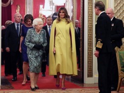 Melania Trump pokazała, jak Agata Duda była ubrana u królowej. Na oficjalnych ZDJĘCIACH jej nie było...