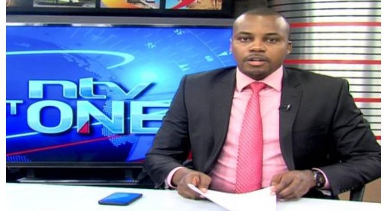 File image of Edmond Nyabola at NTV studios
