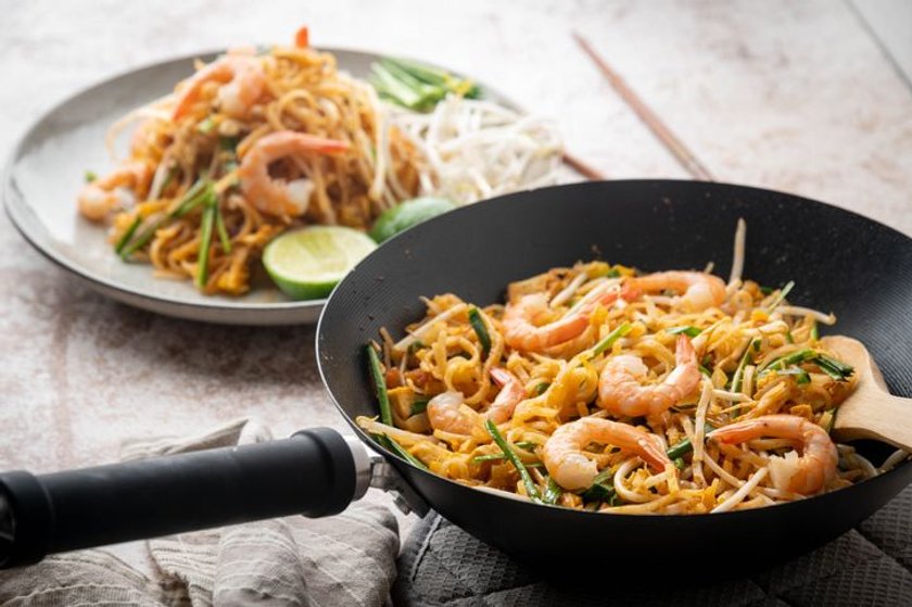 Pad Thai z krewetkami