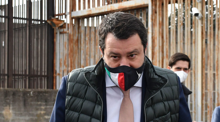 Csütörtökön Budapestre érkezik Matteo Salvini, olasz politikus / Fotó: MTI/EPA/ANSA/Orietta Scardino