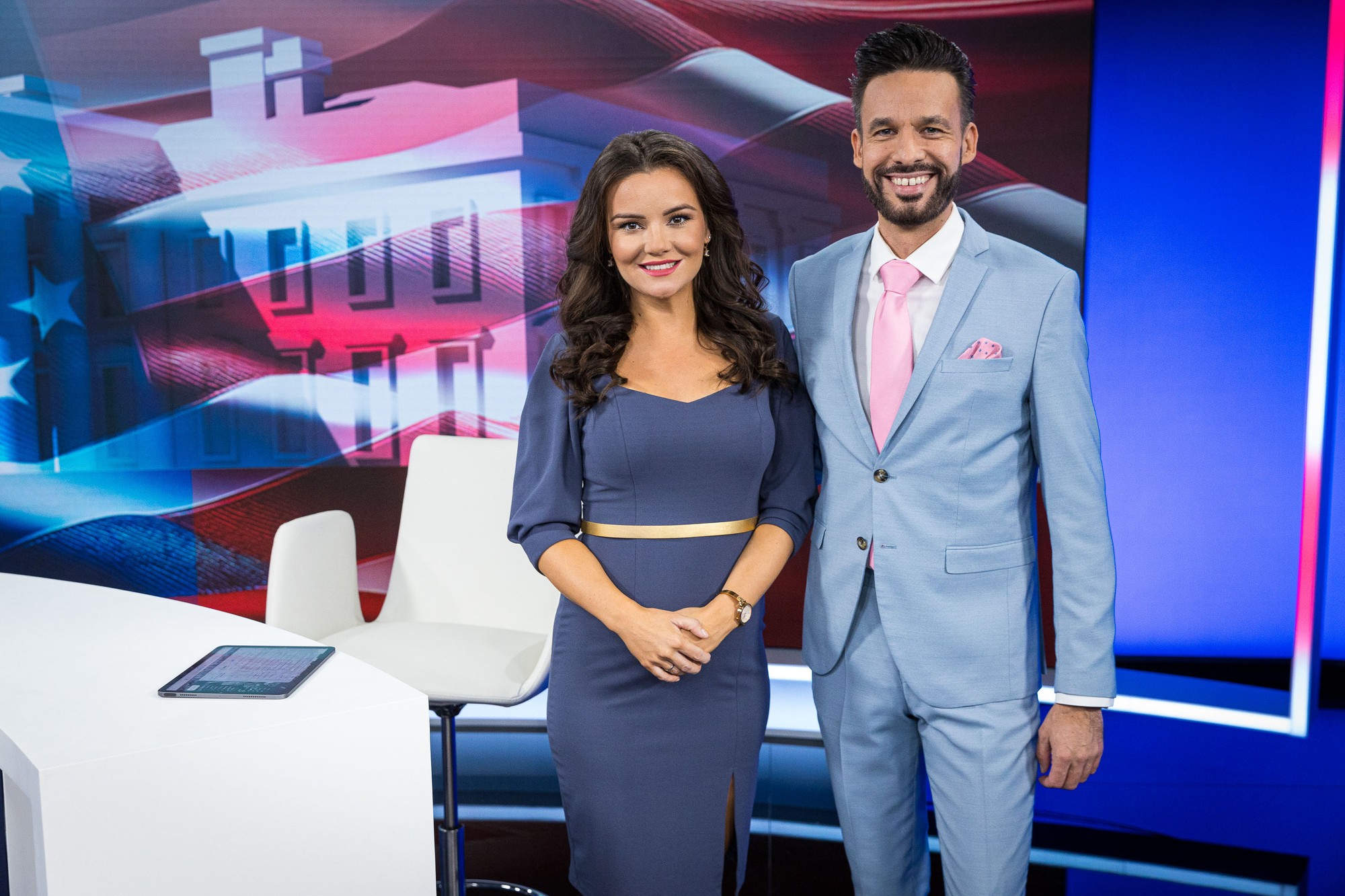 Ivana Zuzelková a Roman Juraško v mimoriadnej relácii k americkým prezidentským voľbám.