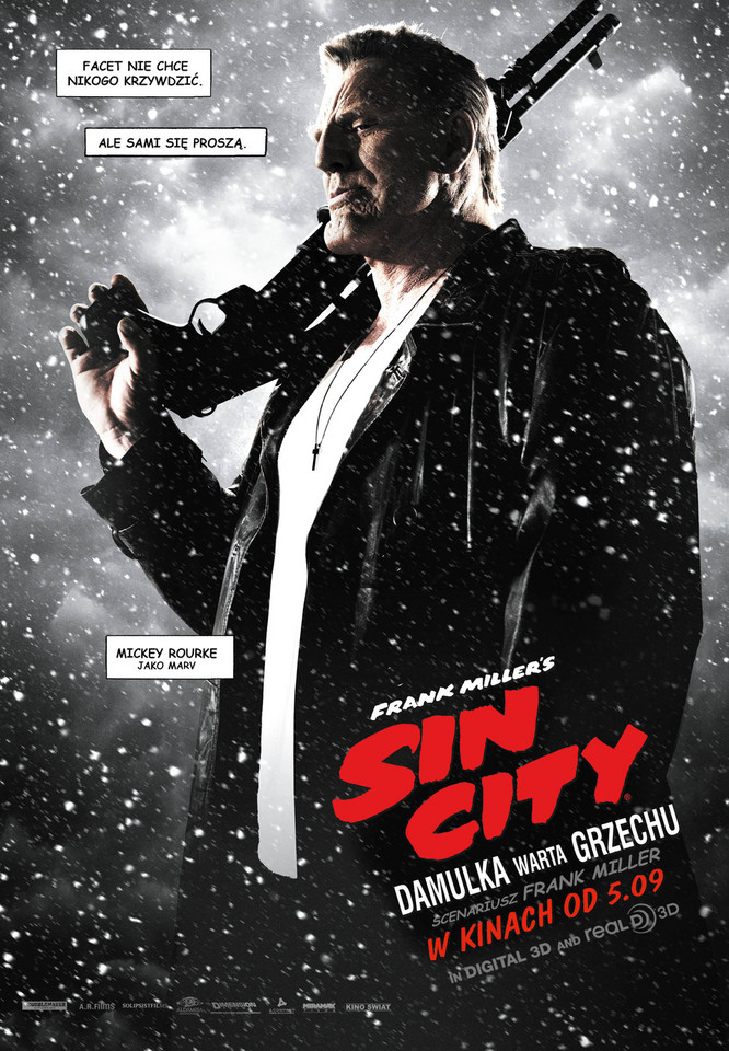 "Sin City 2: Damulka warta grzechu" - plakat