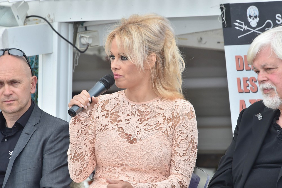 Pamela Anderson w Cannes